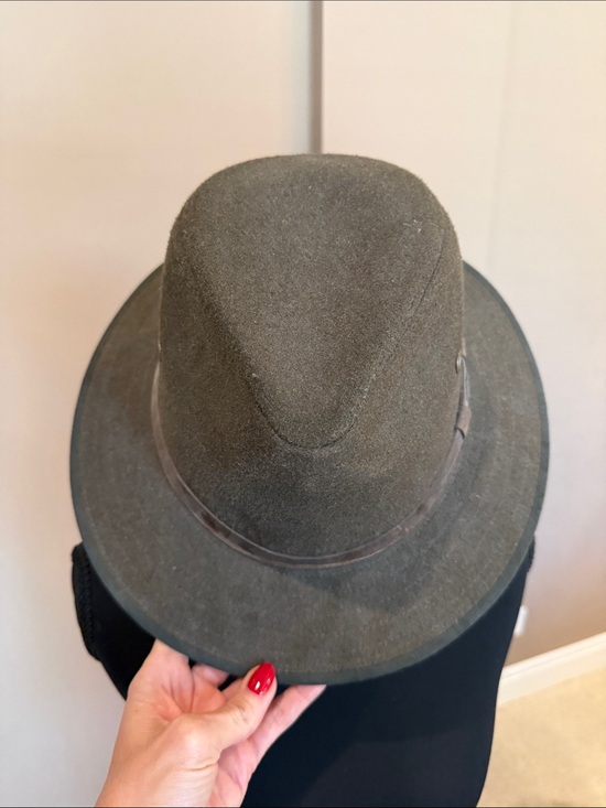 Kooringal Other - Men's Olive Green Felt Fedora Hat